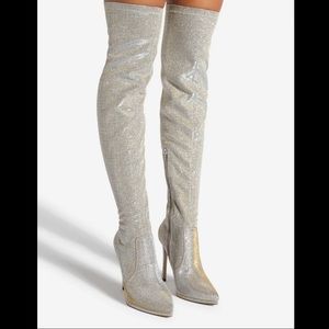 Open to all offers Sparkly Heeled Boot